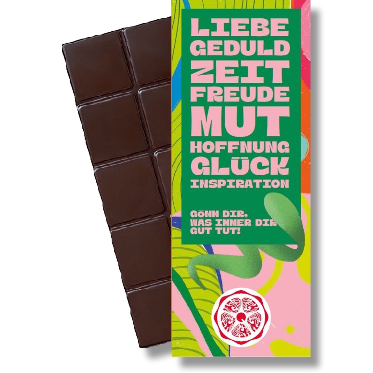SweetGreets biologische chocolade "...trakteer jezelf op wat je..."
