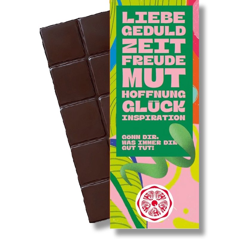 SweetGreets biologische chocolade "...trakteer jezelf op wat je..."