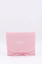 Matelas à langer matelassé pour bébé, étoile, rose