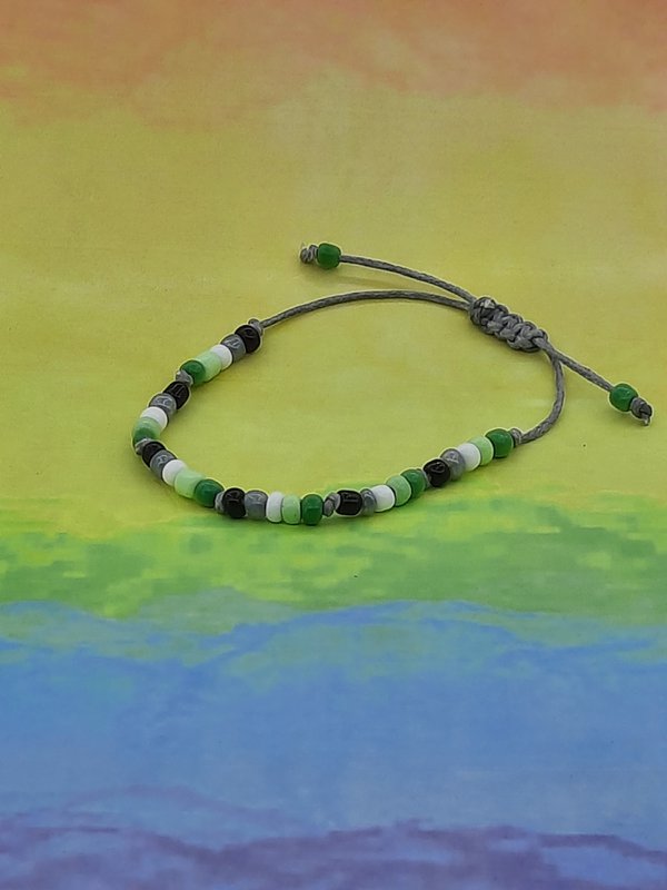 %231200 aromantisches LGBTQ-Armband