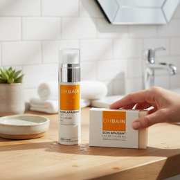 Beruhigende Behandlung - Seife mit Bio -Ziegenmilch
