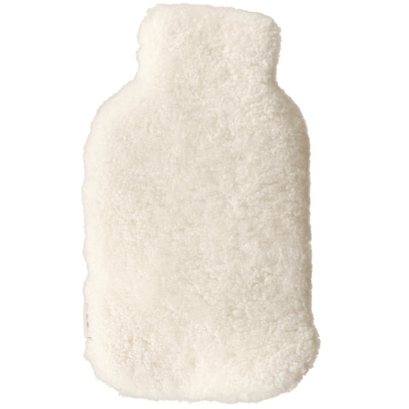 Schaffell Wärmflasche Tasche - Lammfell Abdeckung Wärmflasche | 3 Farben