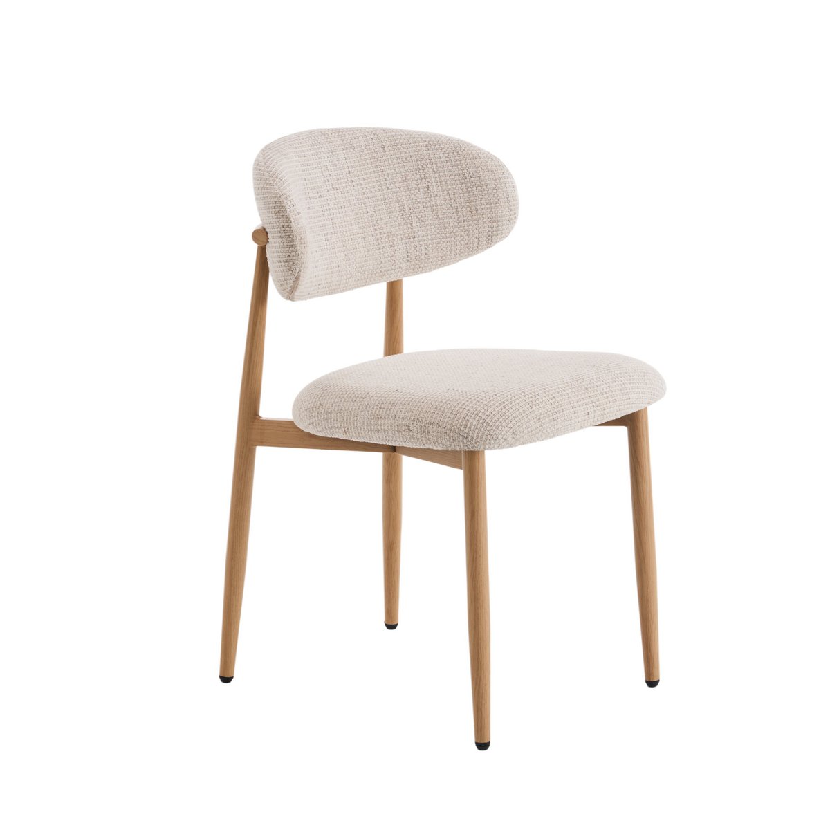 Dining room chair Celia Beige Natural Santi
