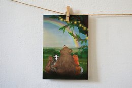 Biglietto d'auguri Arcobaleno
