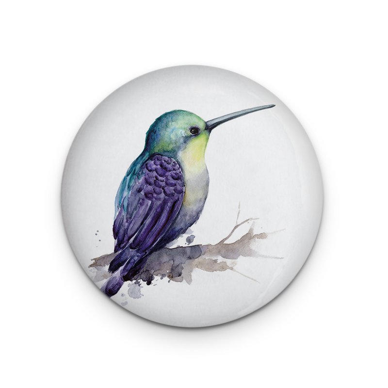 Deco magnet Rainbow Hummingbird