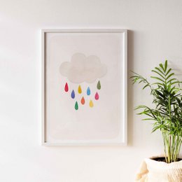 Stampa d'arte "Bunte Wolke" | dimensioni diverse
