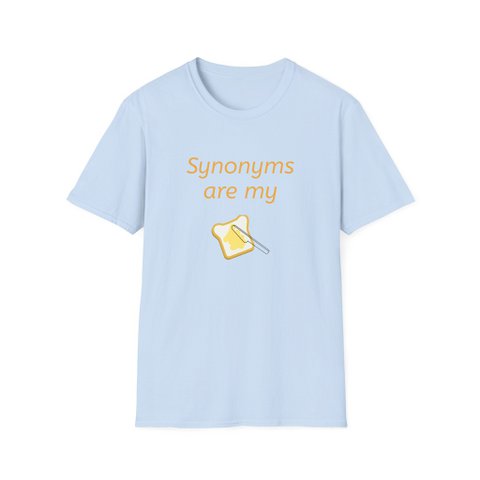 Kanada - lustige "Synonyme sind mein Jam" -T -Shirt - perfektes Geschenk für Schriftsteller und Lehrer