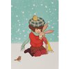 Ansichtkaart Winter Hug