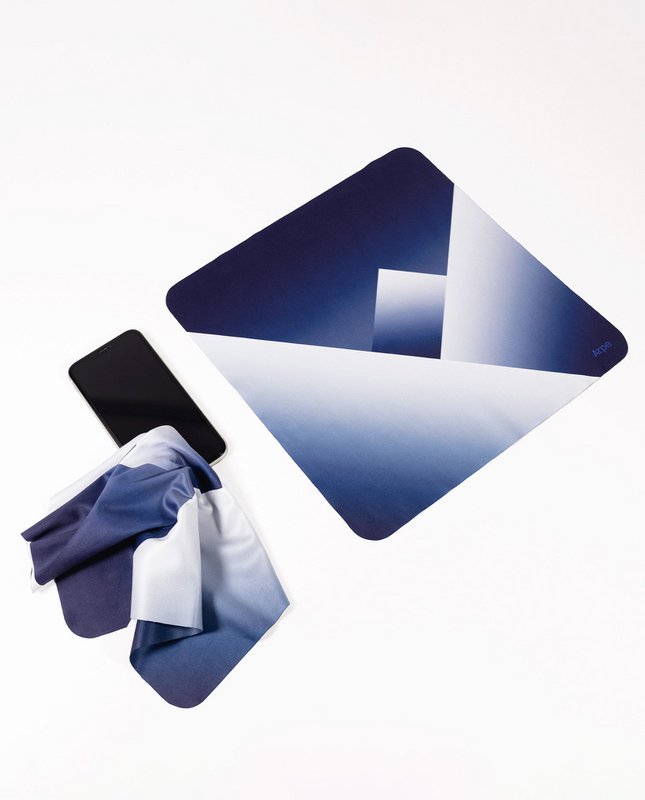 Large Cleaning Cloth Spatial Blue