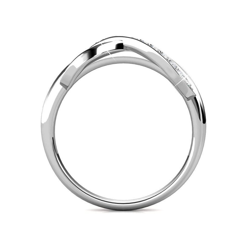 Anillo Trist - Plata y Cristal