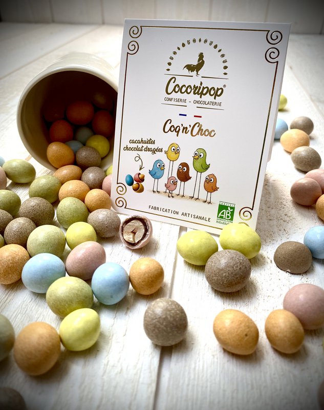 COQ 'N' SHUCK (Peanut Chocolate Dragee)