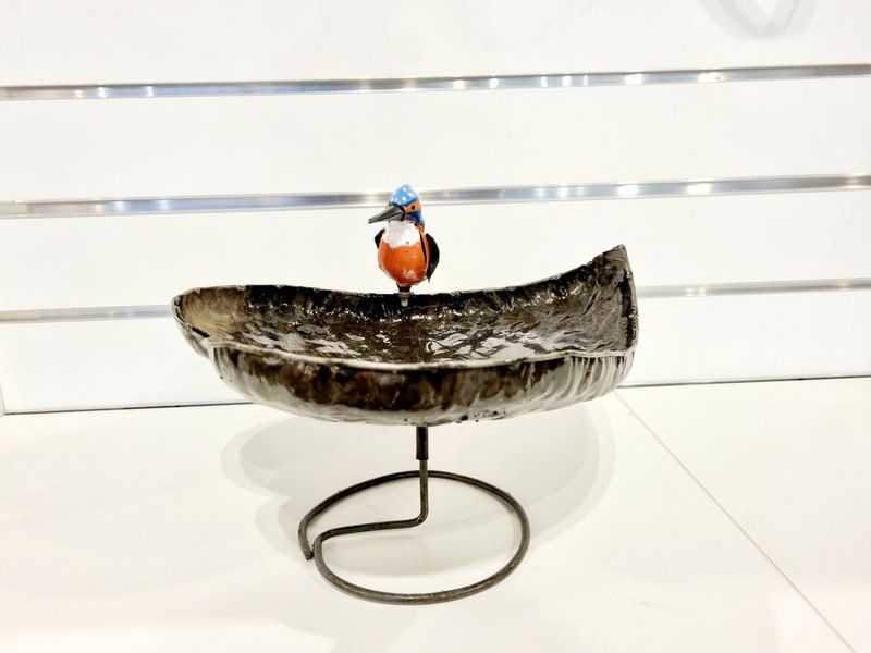 BOL COEUR DE TABLE KINGFISHER CL MÉTAL