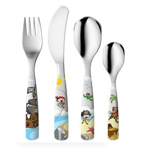 Pirates - kinderbestekset, 4-delig