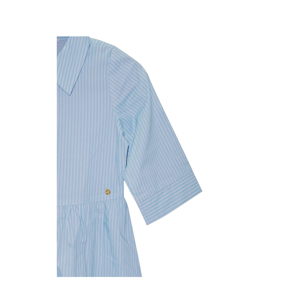 Meisjes Jurk "Starlight Blue" (Cotton Paper Touch Poplin)