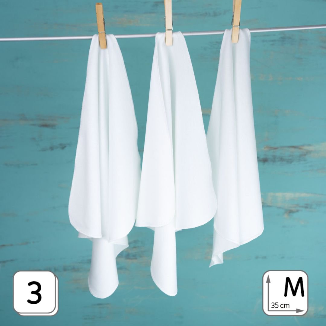 Manico a manicotto bio bianco m 3 serie minuscola