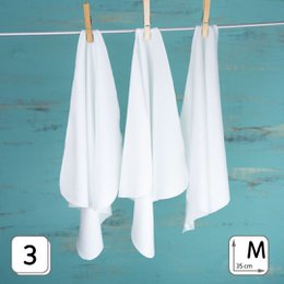 Håndter lommetørklæder Bio White M 3 -serie Tiny Box