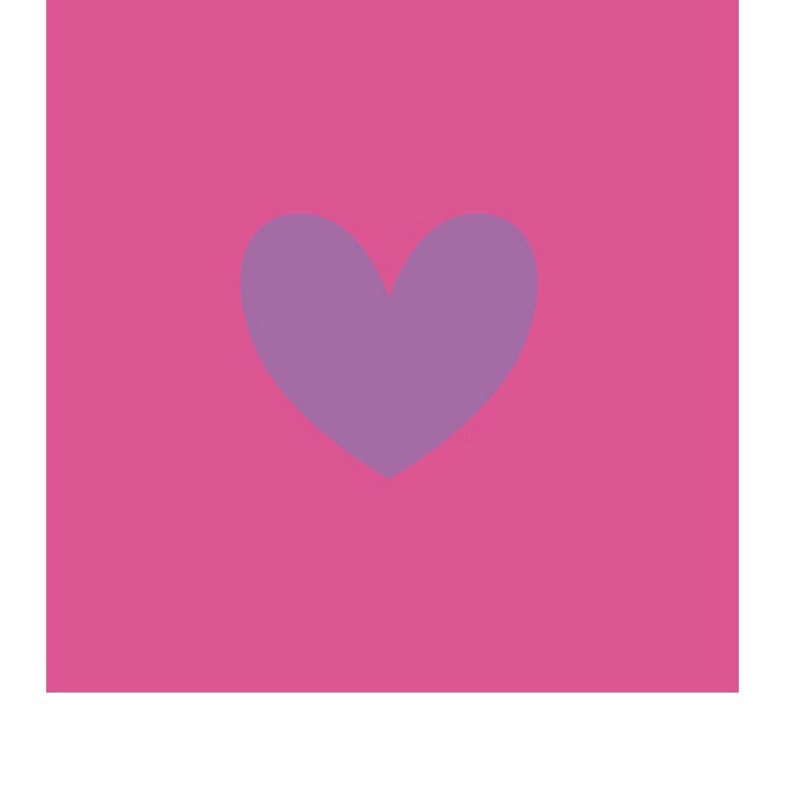 Tile Heart pink