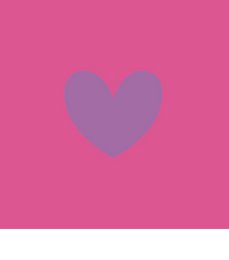 Tile Heart pink