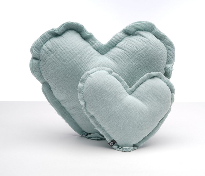 Muslin pude "Little Heart"