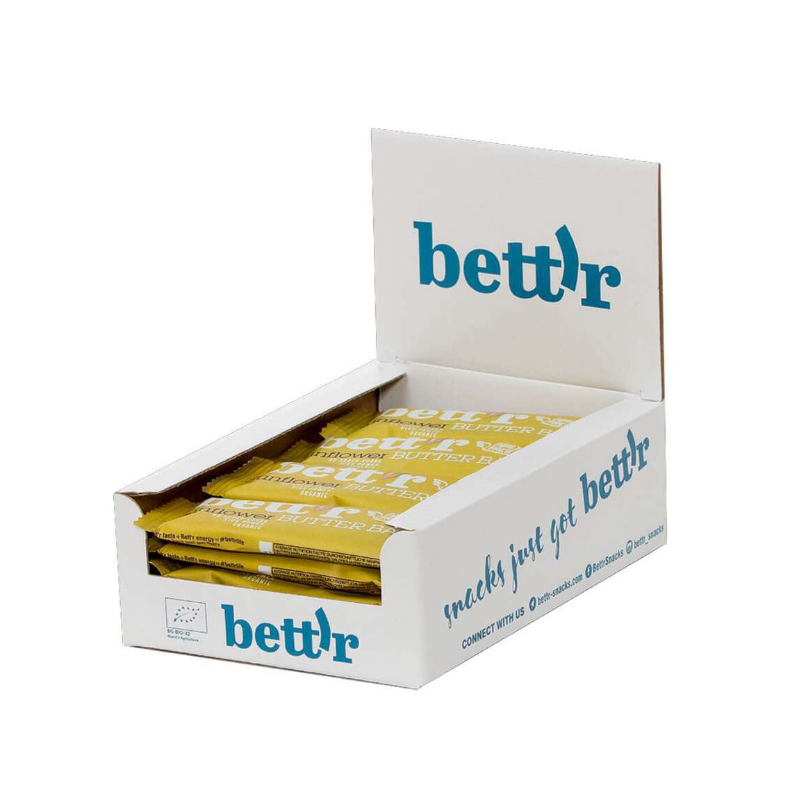 Sunflower Butter Bar, organic, Bett'r, 30g