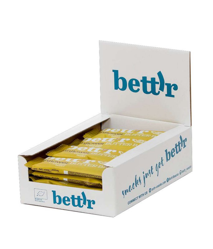 Sunflower Butter Bar, organic, Bett'r, 30g