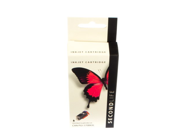 Cartridge SecondLife Canon PGI 570 XL sort