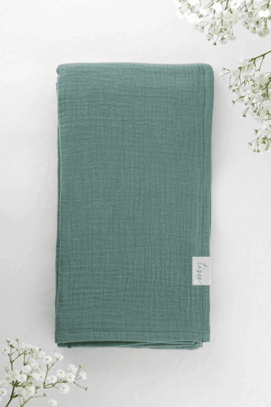 TISU muslin svøb, Mint Green