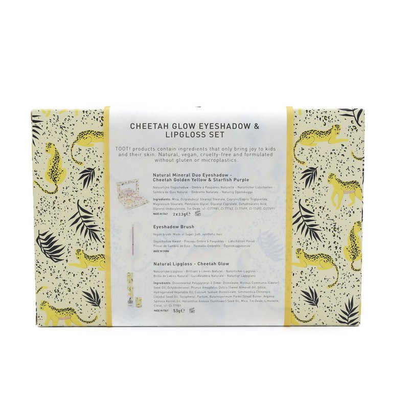 Cheetah Glow Eyeshadow & Lipgloss Box Set