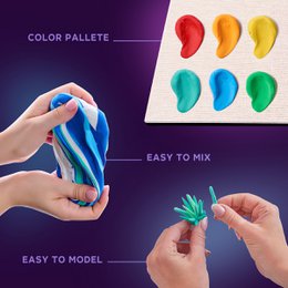 Okto Sensory Art Wood En Craft - Mood - Kalme Zee