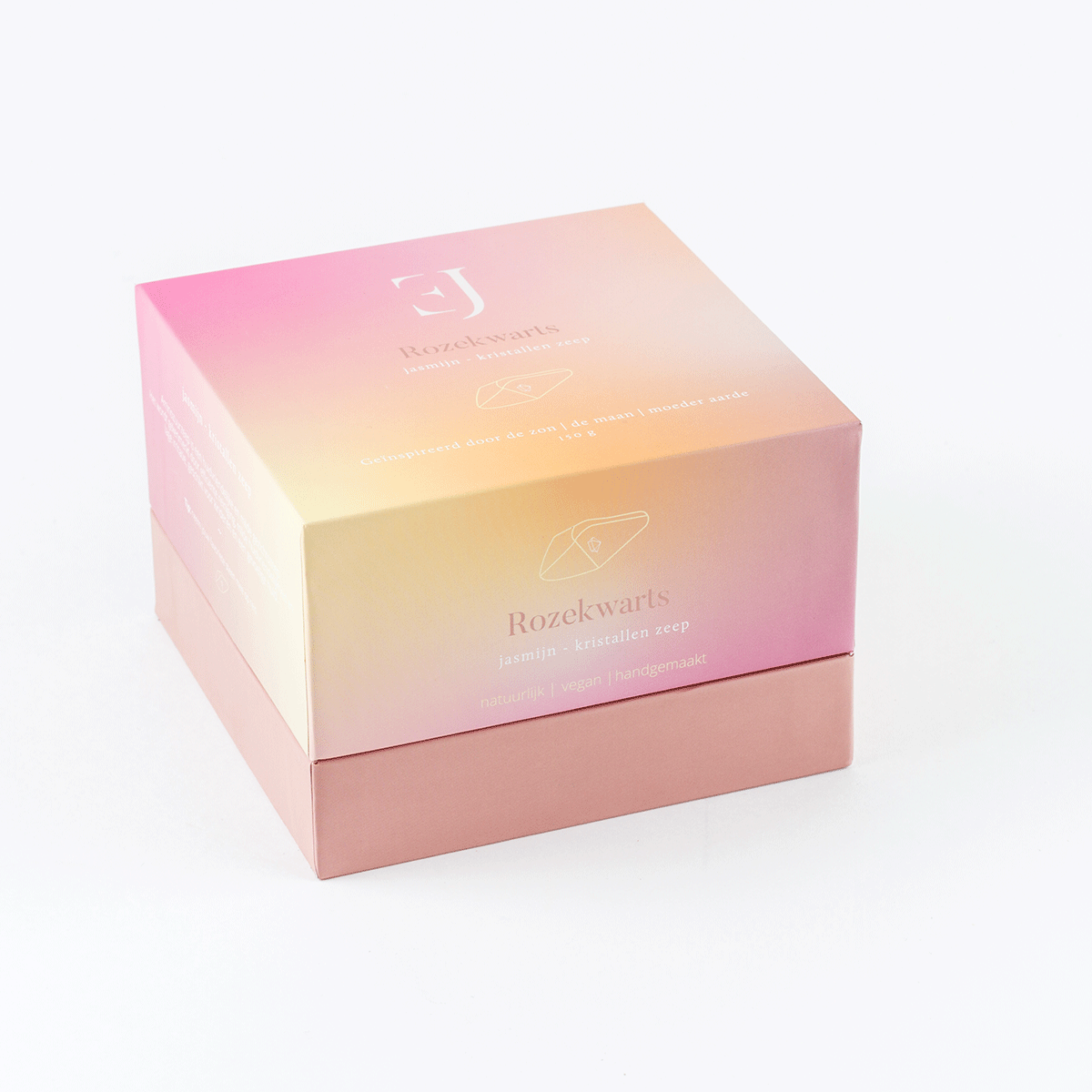 Rose Quartz Crystal Soap