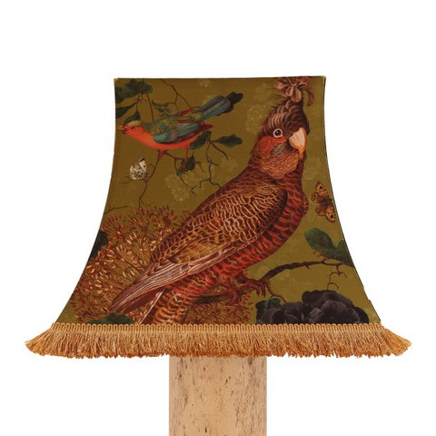 PAGODA LAMPSHADE WITH RIO FRINGE