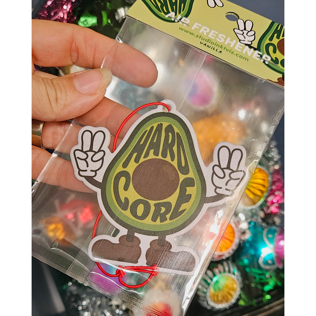 Hard core avocado Geurhanger – Vanillegeur
