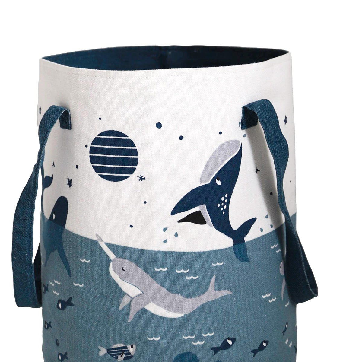 Cesta de almacenaje para habitación infantil LITTLE DEEP BLUE