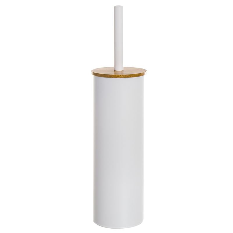 WEISSER BÜRSTENHALTER AUS BAMBUS HH2430205