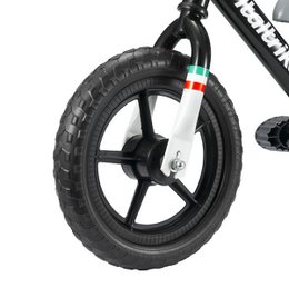 Pista - Balance Bike Steel - EVA Wheels - Black - 2/5 years