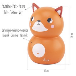 PIGGY BANK: FOX