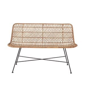 Hallie Sofa, Nature, Rattan