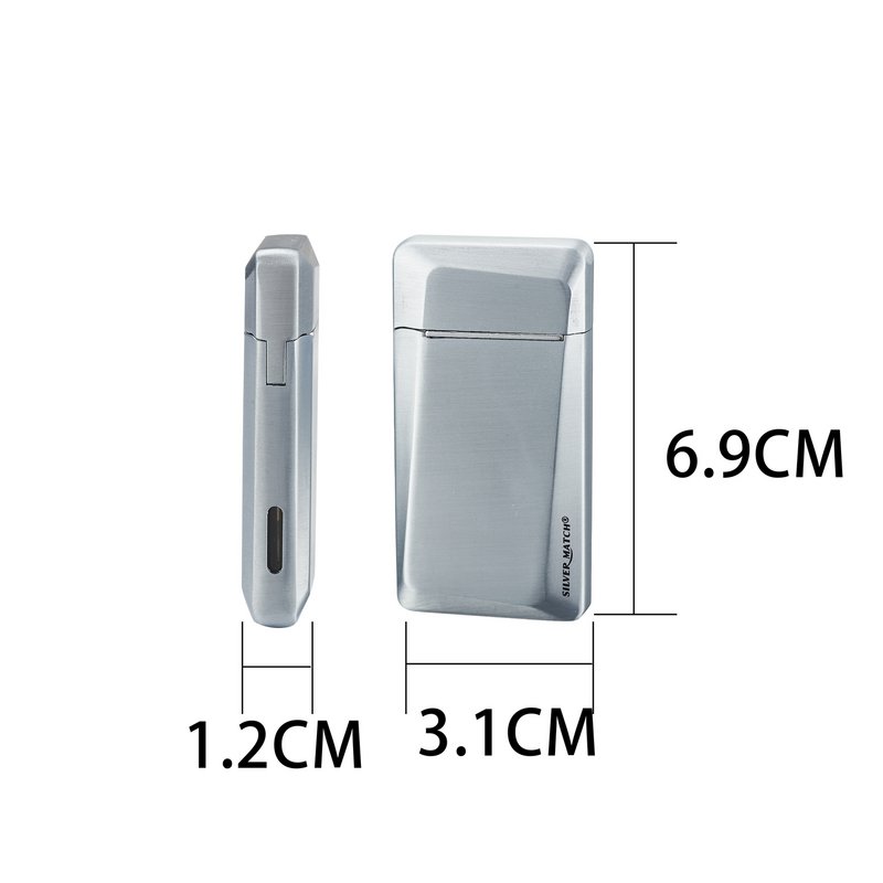 Briquet jet flame Sydney Silver Match
