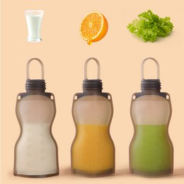 Haakaa Wiederverwendbare Silikon-Aufbewahrungstasche 260ml