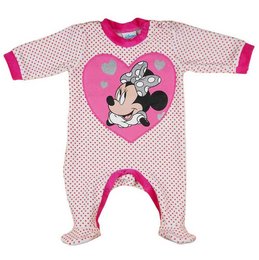 Disney Pige Langærmet Romper Pink