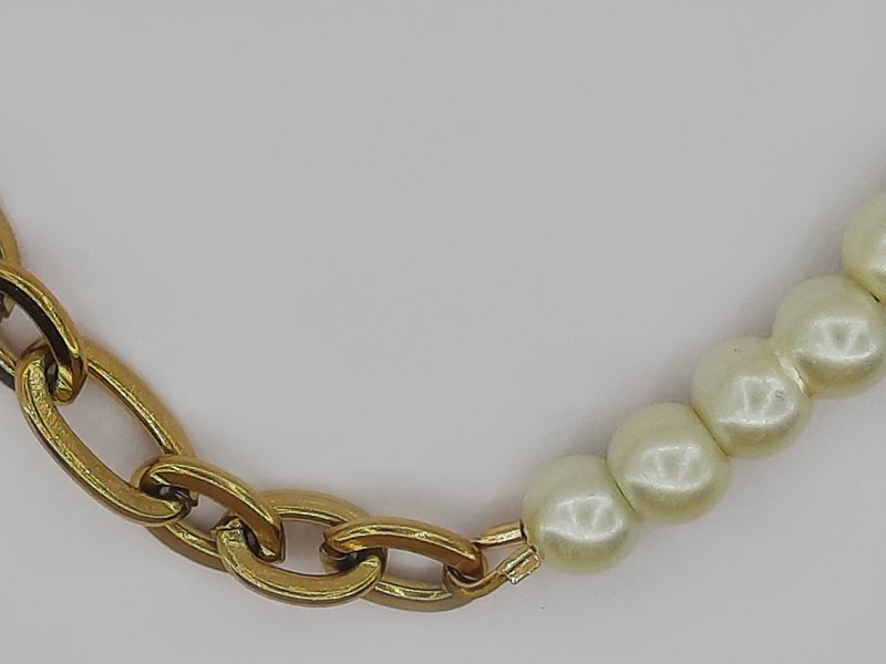%2372 Link perle armbånd