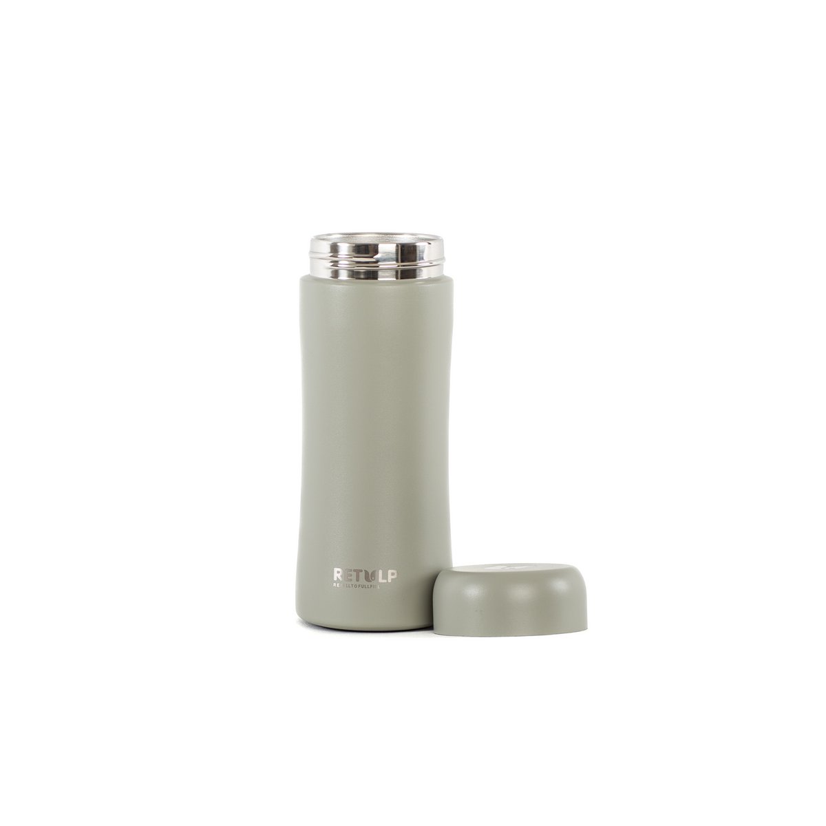 Tumbler Isolierter doppelwandiger Becher Grau 300 ml