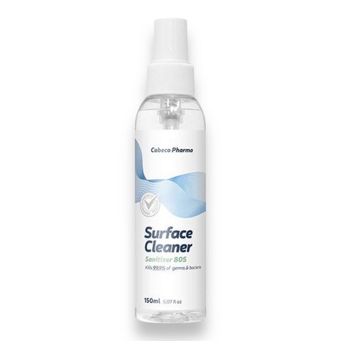 Cobeco Oberflächenreiniger 25 x 150 ml - tötet 99,9 % der Keime ab