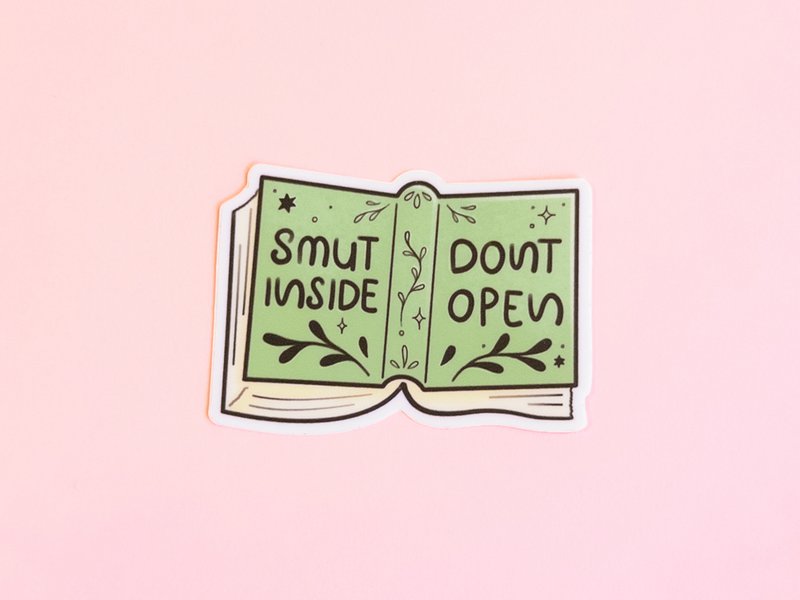 Smut Inside Don't Open Sticker