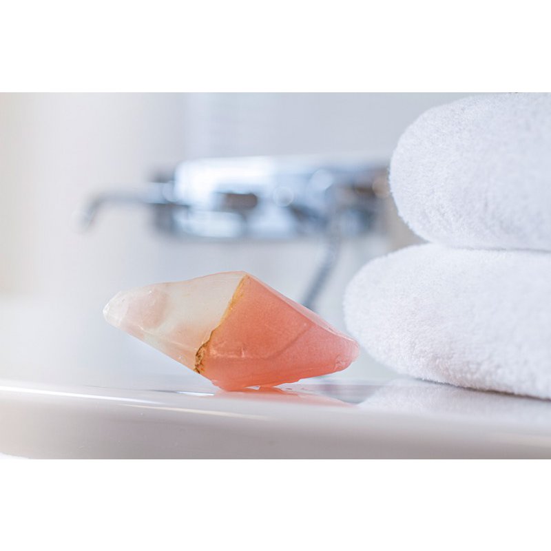 Rose Quartz Crystal Soap