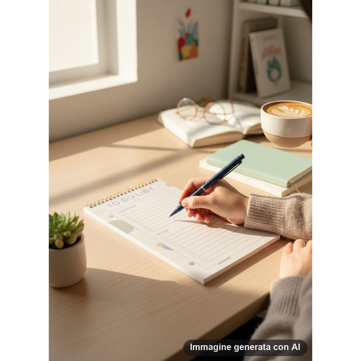 To Do List Planner - Geometric Print Design