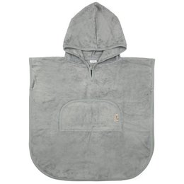 Poncho with V-neck