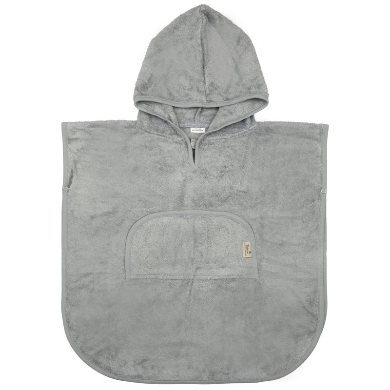 Poncho med V-udskæring