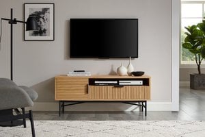 TV-Board 120 cm Eiche Echtholzfurnier
