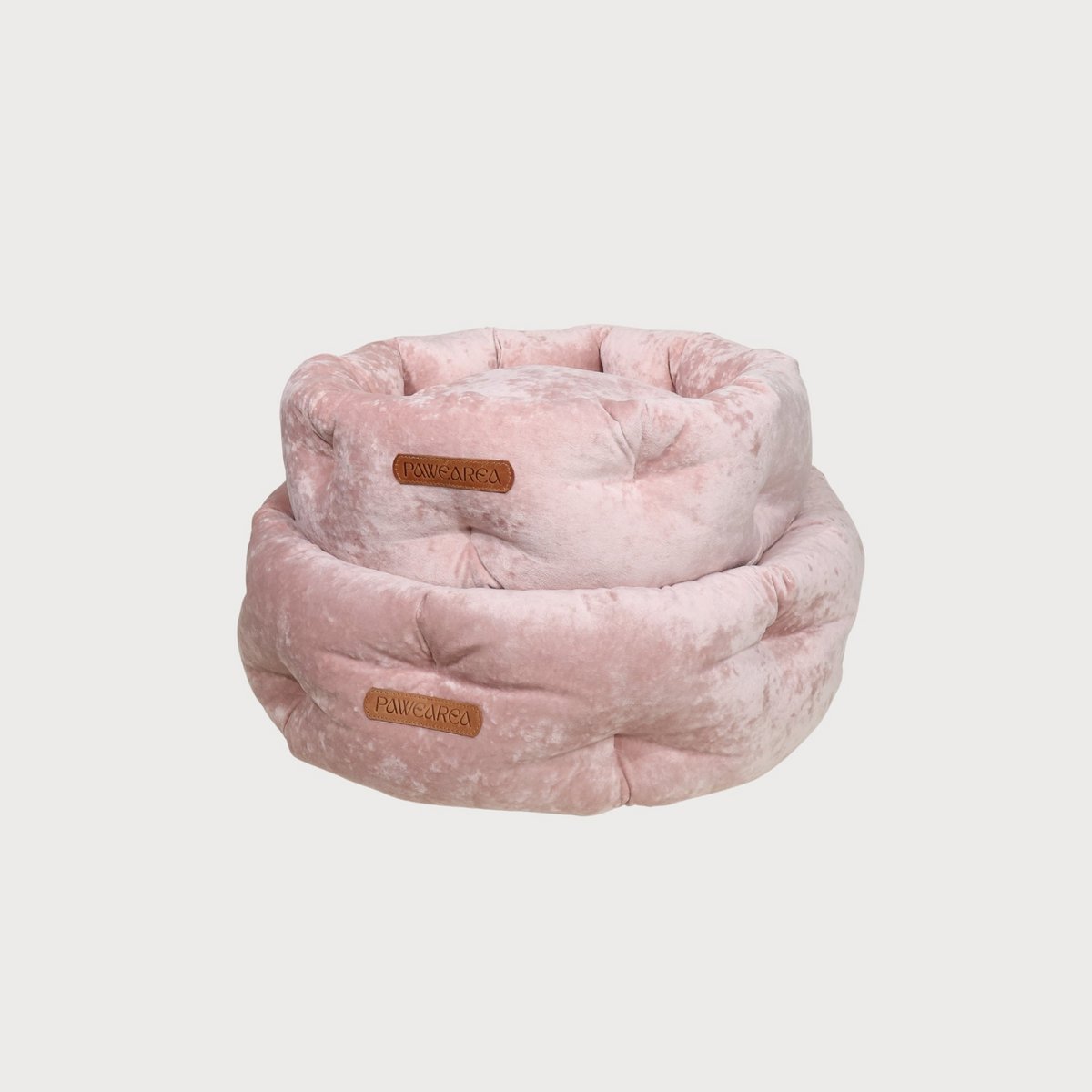 Lit de luxe pour chien Marshmallow – Peluche ultra douce, fait main en Europe, chiens et chats, 3 couleurs